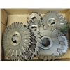 Image 1 : MACHINIST ASSORTED SIZES OF SLITTING SAW BLADES