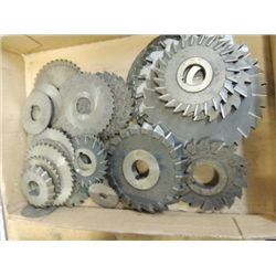 INDUSTRIAL SHOP ASSORTED SIZES SLITTING SAW BLADES