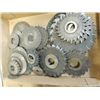 Image 1 : INDUSTRIAL SHOP ASSORTED SIZES SLITTING SAW BLADES