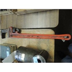 INDUSTRIAL MACHINE SHOP RIGID PIPE WRENCH