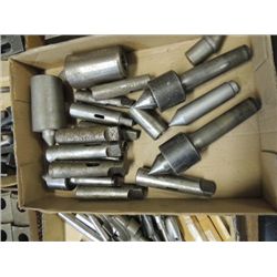 INDUSTRIAL ASSORTED LATHE CENTERS & TOOL HOLDERS