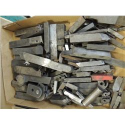 LARGE BOX LOT MACHINE SHOP LATHE TOOLS