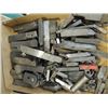 Image 1 : LARGE BOX LOT MACHINE SHOP LATHE TOOLS