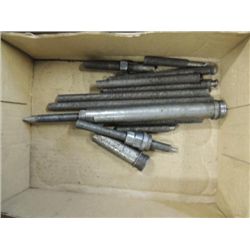 BOX LOT OF VARIOUS SIZE 5C COLLETT STOPS & STUDS