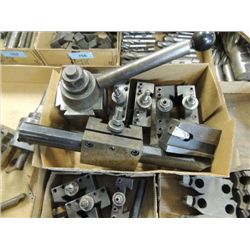 MACHINIST LOT 4" ALORIS TOOL HOLDER & HOLDERS.