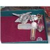Image 1 : BROACH PEWTER, GOLD DUST, CRYSTAL, OPAL ETC - 5 PC TOTAL