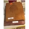 Image 1 : GUIDE HALL BOOK - LEATHER COVER HIST 1922-1982 - 2 PC TOTAL