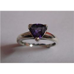 1.930g Ring of Amethyst Sterling Silver