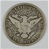 Image 2 : 1907-S BARBER HALF DOLLAR VF