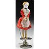 Image 1 : GERMAN TOP TOY WITH DANCING DOLL.