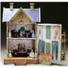 Image 1 : GOTTSCHALK BLUE ROOF DOLLHOUSE.