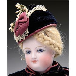 BEAUTIFUL FRENCH FASHION ATTRIBUTED TO BRU.