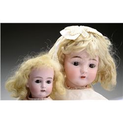 LOT OF TWO KESTNER CHILD DOLLS.