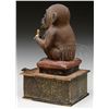 Image 2 : ANIMATED PAPIER MACHE MONKEY ON PLATFORM.