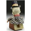 Image 2 : PAPIER MACHE CLOWN CANDY CONTAINER.