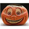 Image 1 : OVERSIZED PAPIER MACHE HALLOWEEN PUMPKIN.