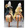 Image 1 : TWO CLOWN ON DRUM MAROTTES.