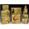 Image 2 : PAPER ON WOOD STACKING PICTURE BLOCKS.