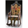 Image 1 : BLISS PAPER ON WOOD ROCKING CHAIR.