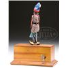 Image 2 : FINE EARLY AMERICAN CLOCKWORK BLACK DANCER TOY.