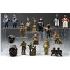 Image 1 : LOT OF 17 FIGURAL CAST IRON STILL BANKS.