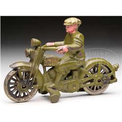 HARLEY DAVIDSON CAST IRON MOTORCYCLE.