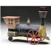 Image 1 : FINE EARLY GEORGE BROWN CLOCKWORK AMERICAN TIN LOCOMOTIVE.