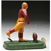 Image 2 : CAST IRON MECHANICAL FOOTBALL PLAYER TOY.