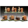 Image 1 : LOT OF 7 DIE CAST METAL LOONEY TOON BANKS.