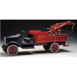 BUDDY "L" WRECKING TRUCK.