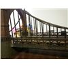 Image 13 : EXCEEDINGLY RARE ONE GAUGE MARKLIN SUSPENSION BRIDGE.
