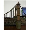 Image 14 : EXCEEDINGLY RARE ONE GAUGE MARKLIN SUSPENSION BRIDGE.
