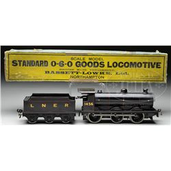 BOXED 0-6-0 BASSETT-LOWKE GOODS LOCOMOTIVE.