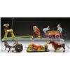 Image 1 : THREE DISNEY & THREE CLOWN TOYS.