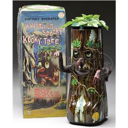 MARX SPOOKY KOOKY TREE IN ORIGINAL BOX.