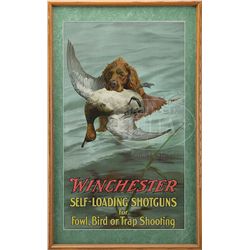 WINCHESTER REPEATING ARMS CO. CHESAPEAKE RETRIEVER POSTER.