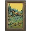 Image 2 : PAIR OF OLIVER KEMP HUNTING AND CAMPING PRINTS.