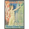 Image 1 : WWI VICTORY LIBERTY LOAN POSTER BY HOWARD CHANDLER CHRISTY.