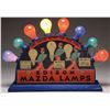 Image 1 : EDISON MAZDA LAMPS COUNTER-TOP ELECTRIFIED BULB DISPLAY.