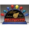 Image 2 : EDISON MAZDA LAMPS COUNTER-TOP ELECTRIFIED BULB DISPLAY.