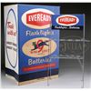 Image 1 : EVEREADY FLASHLIGHTS AND BATTERIES STORE DISPLAY.