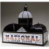 Image 3 : NATIONAL CIGAR STAND STAINED GLASS HANGING POOL TABLE LIGHT.