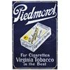 Image 1 : PIEDMONT CIGARETTES PORCELAIN SIGN.