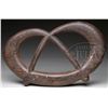 Image 1 : 19TH CENTURY CARVED WOOD PRETZEL TRADE SIGN.
