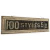 Image 3 : FARWELL & TILTON THREE-WAY HORSE BLANKET SIGN.