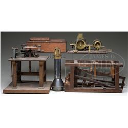 LOT OF 5 MISCELLANEOUS PATENT MODELS.