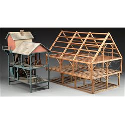 SALESMAN SAMPLE BARN FRAMEWORK & MILL.