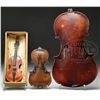 Image 1 : LOT OF 3 SALESMAN SAMPLE VIOLINS.