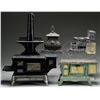 Image 1 : LOT OF 4 MINIATURE STOVES.