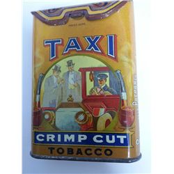 TAXI CRIMP CUT TOBACCO VERTICAL POCKET TIN